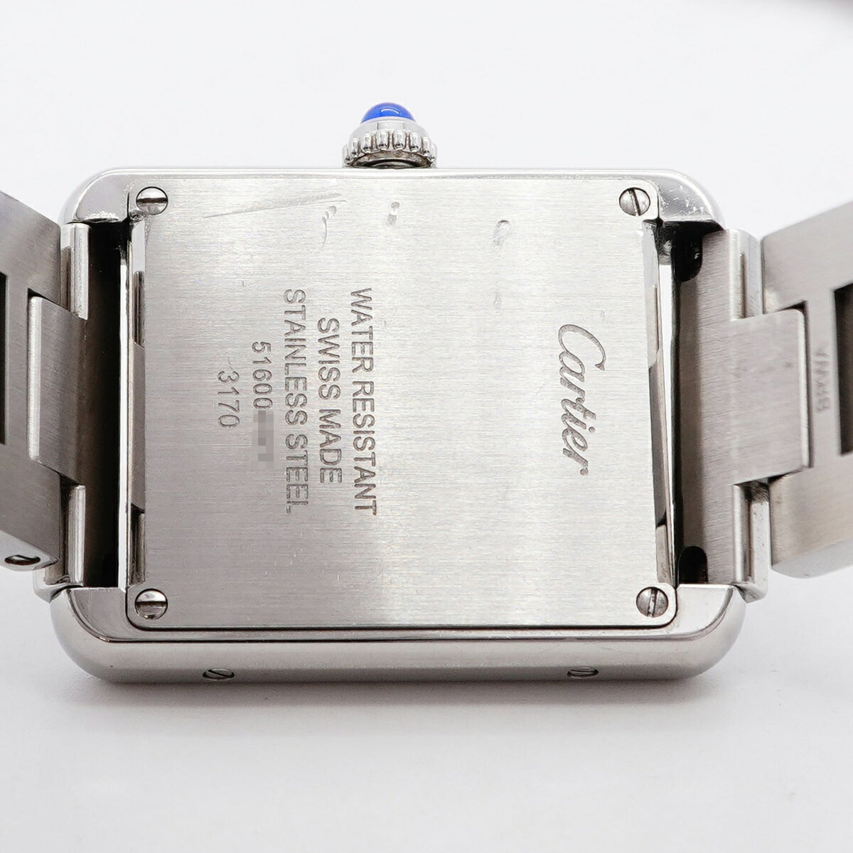 Cartier Tank Solo SM W5200013 Silber Zifferblatt 24 mm Uhr