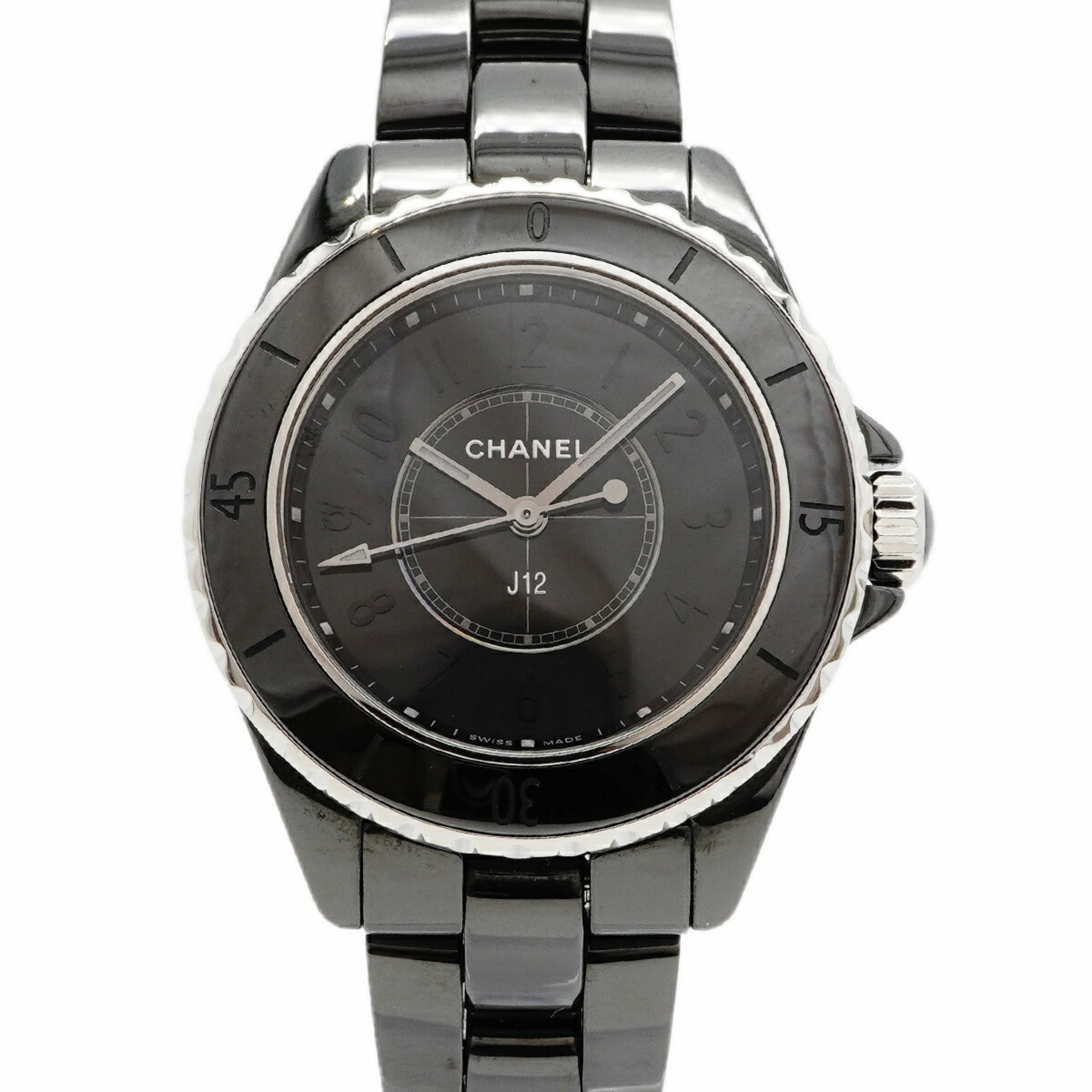 Chanel J12 Phantom H6346 Black Dial Women's Watch