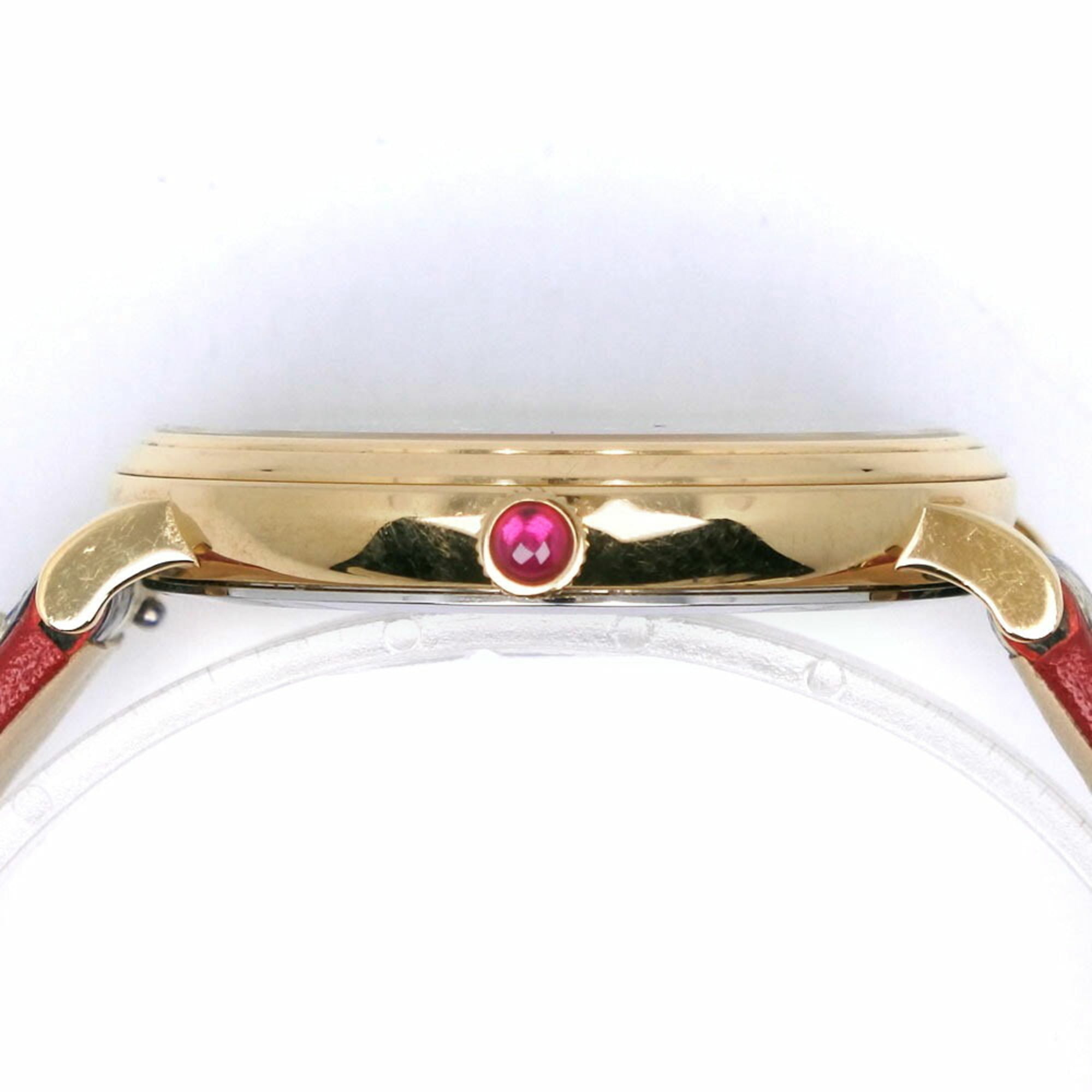 Versace VERSACE LOVE Uhr aus Edelstahl und LederQuarz analoges ZifferblattWeiß Zifferblatt, Damenuhr S111824339
