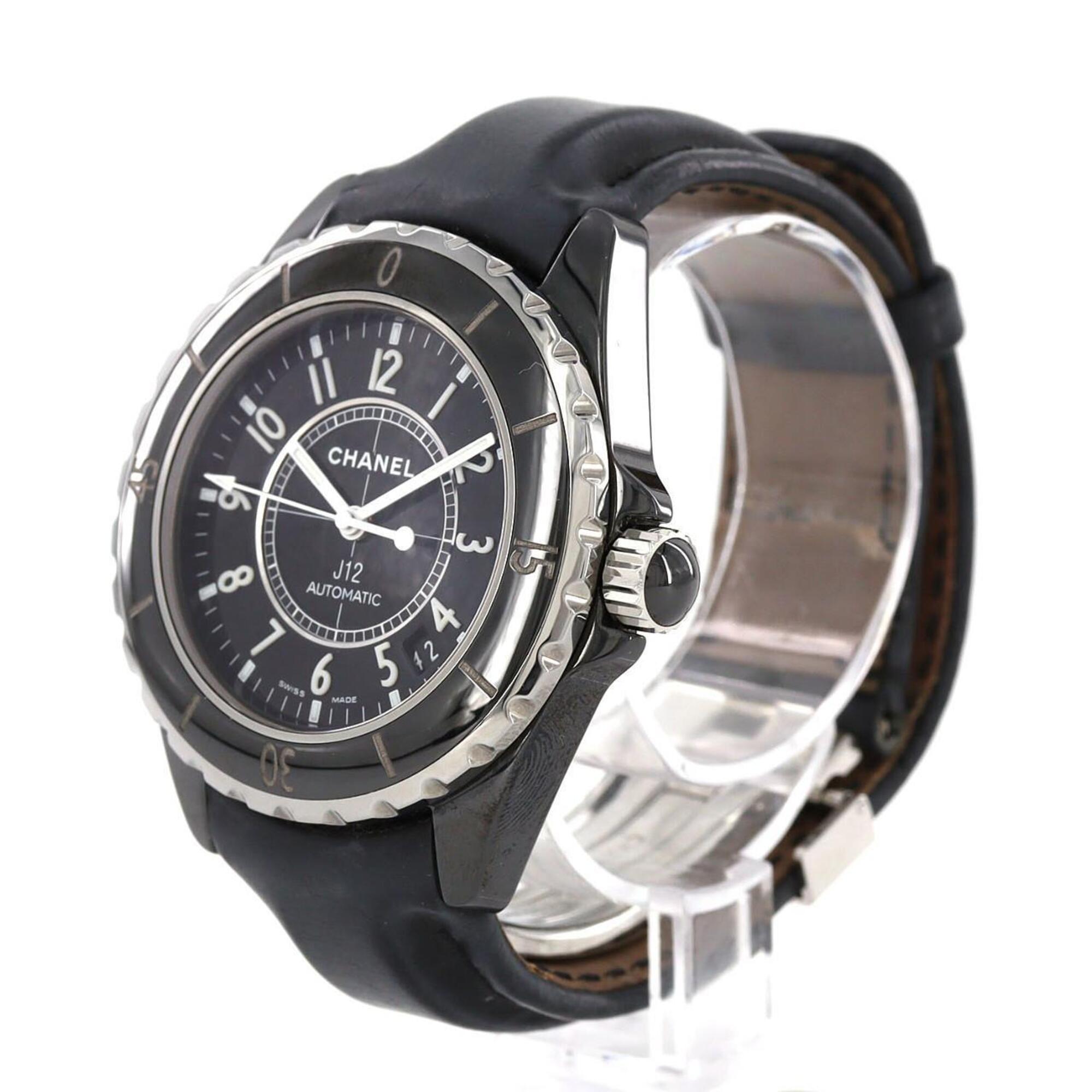 Chanel J12 H0683 Black Dial 38mm Watch