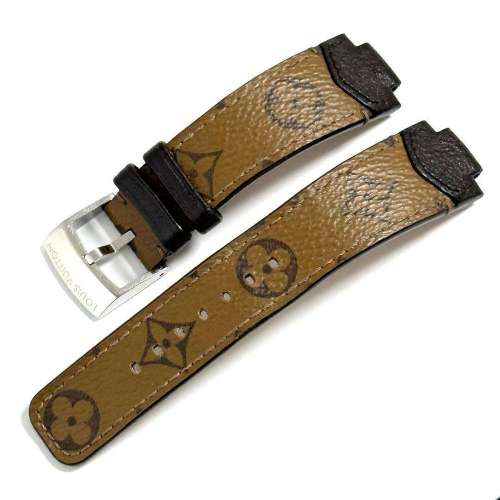 Louis Vuitton Tambour Monogram-horloge voor heren, 39 mm