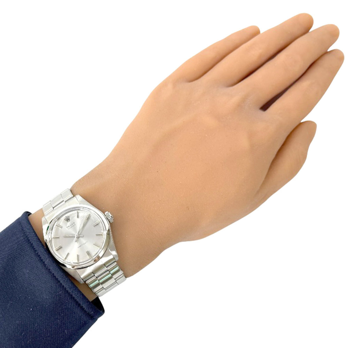 Rolex Precision Oyster 6426 Silber Zifferblatt 34 mm Uhr