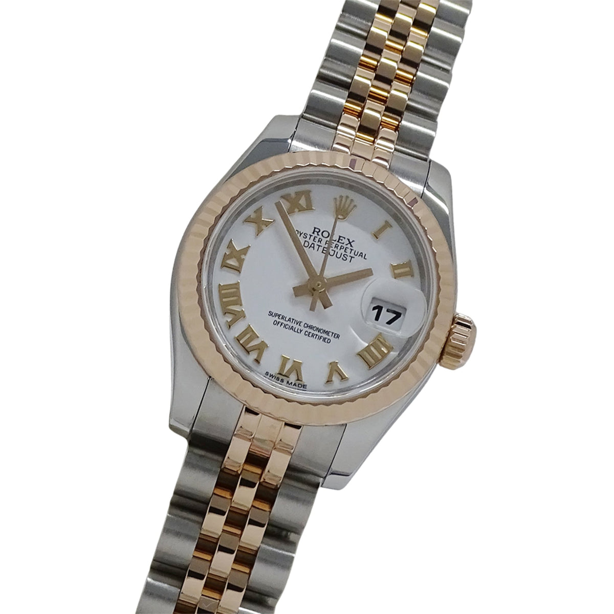 Rolex Datejust 179171 Weiß Zifferblatt 26 mm Uhr