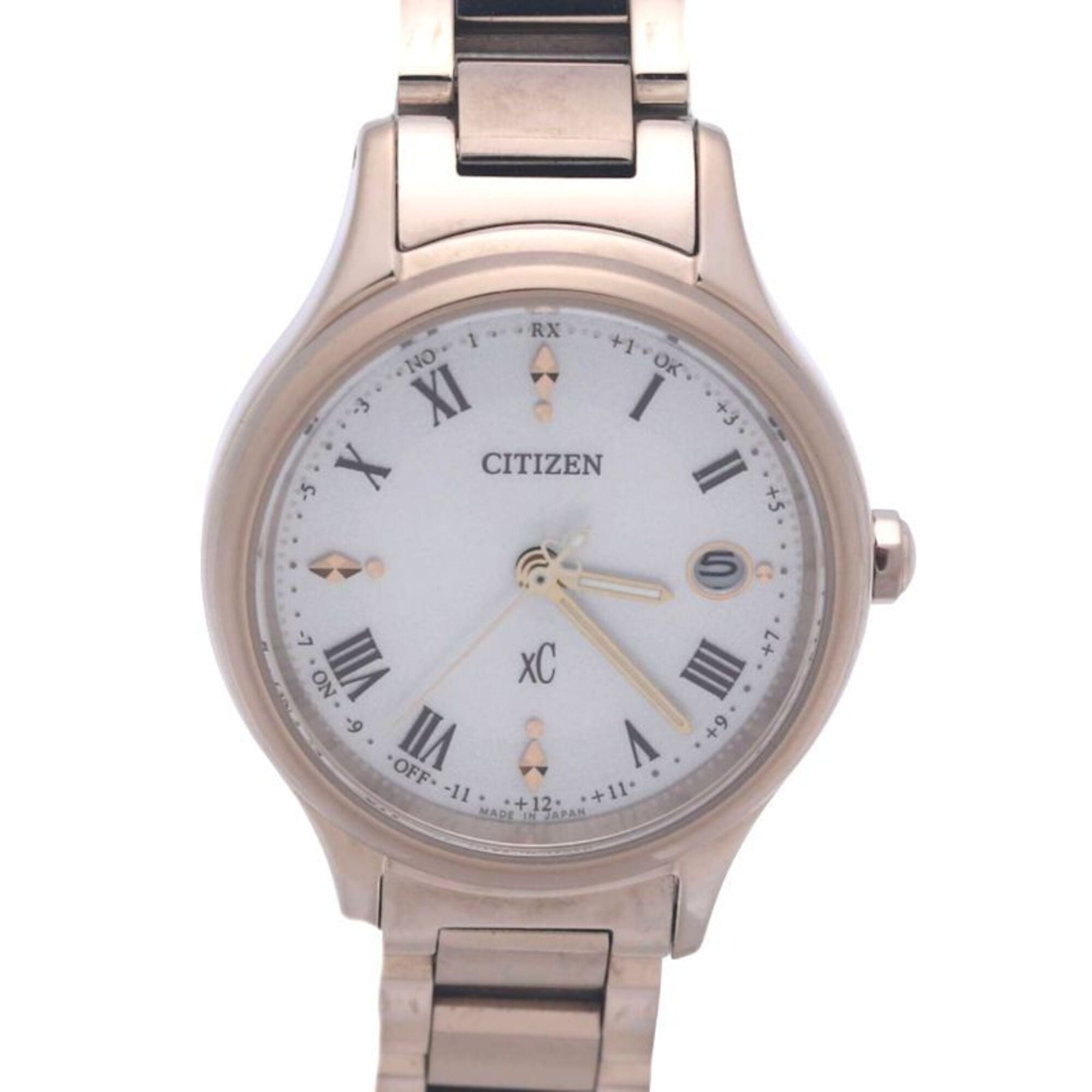 CITIZEN XC Cross Sea ES9497-96A H060-005VS01 Women's Titanium Watch 130491