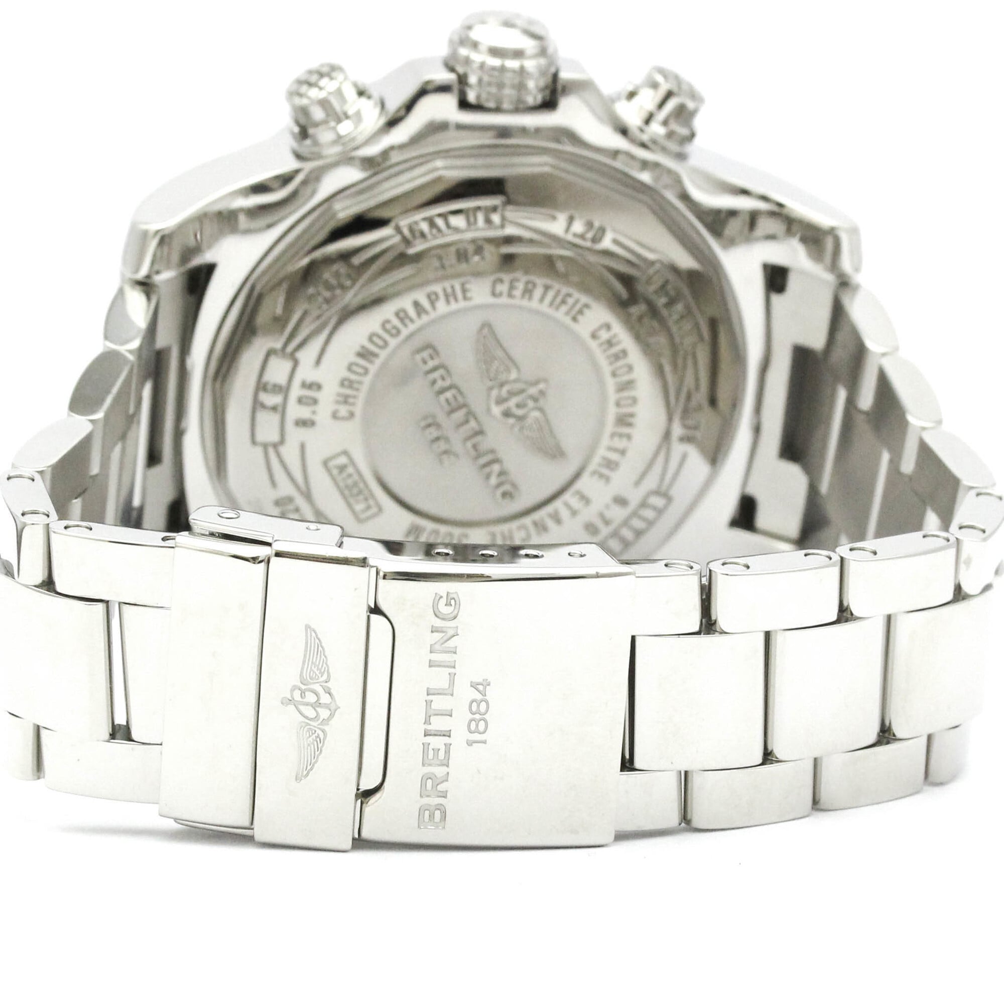 BREITLING Super Avenger ll Chronograph Steel Mens Watch A13371