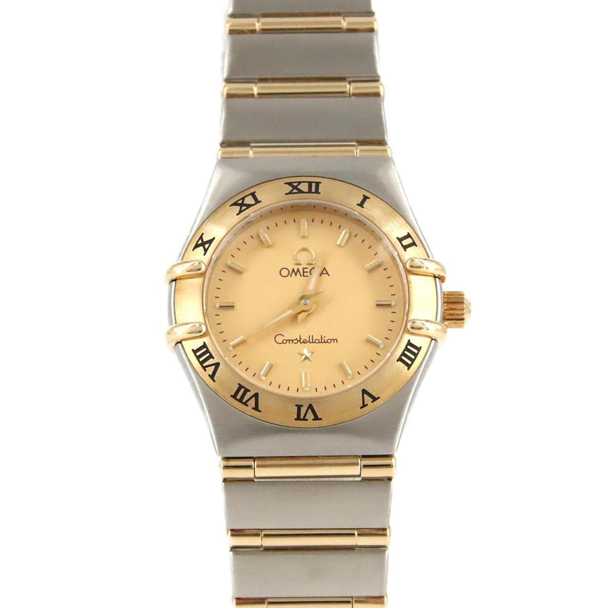Omega Constellation 1262.1 Gold Dial 22mm Watch