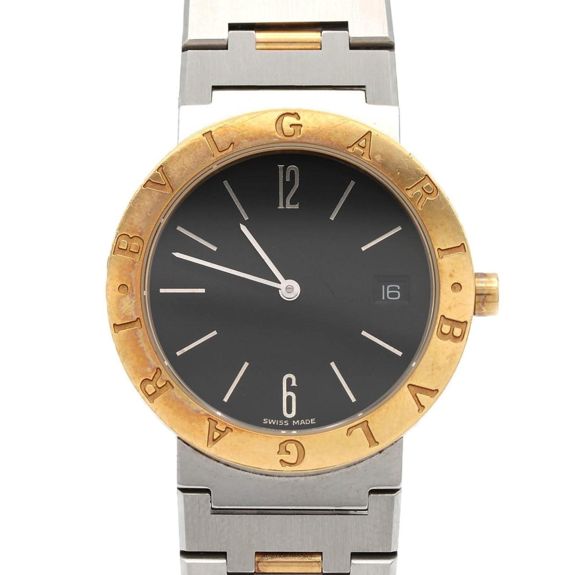 Montre Bvlgari Combination BB33SG/BB33SGD Noir avec cadran de 33 mm