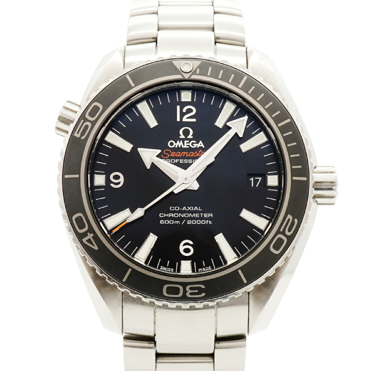 Omega Seamaster Planet Ocean 232.30.42.21.01.001 Black Dial 42mm Watch