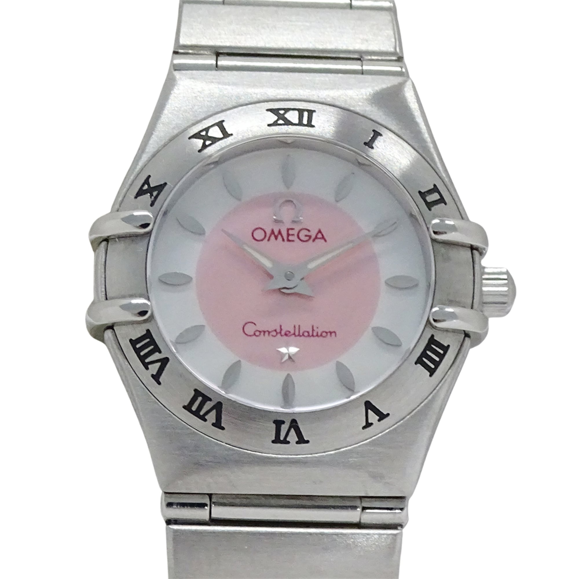 Omega Constellation 1562.83 Pink Dial 22mm Watch
