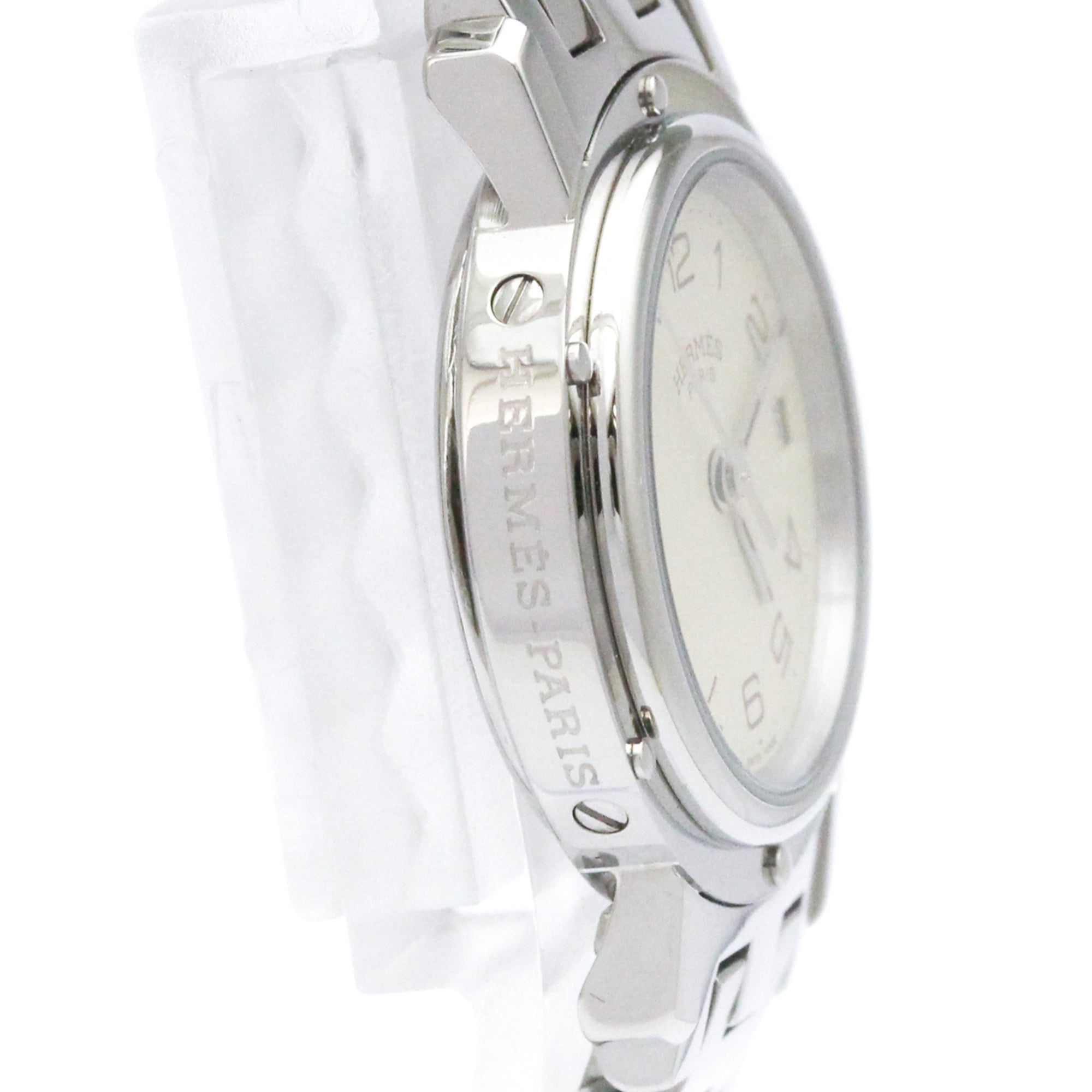 HERMES Clipper Stainless Steel Quartz Ladies CL4.210