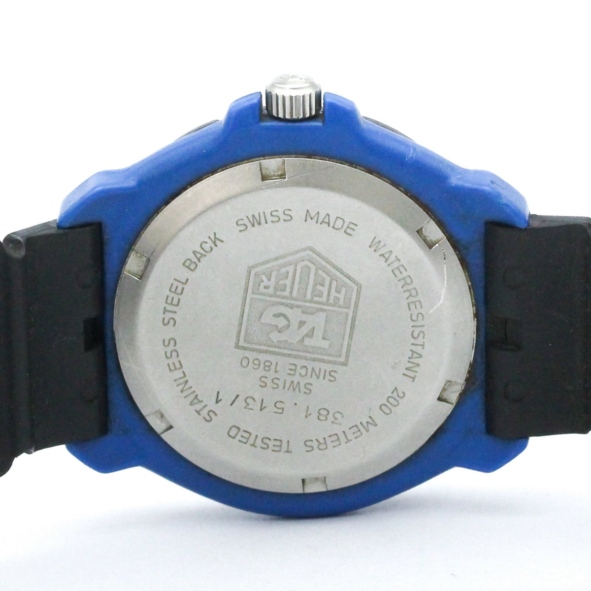 TAG Heuer Formula 1 381.513 Horloge met blauwe wijzerplaat, 34 mm