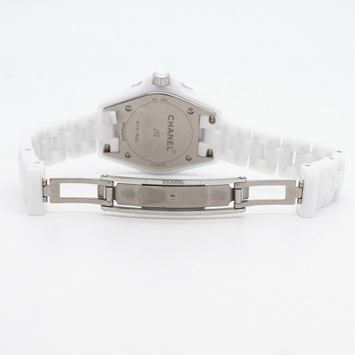 Chanel J12 H2572 White Dial 28mm Watch