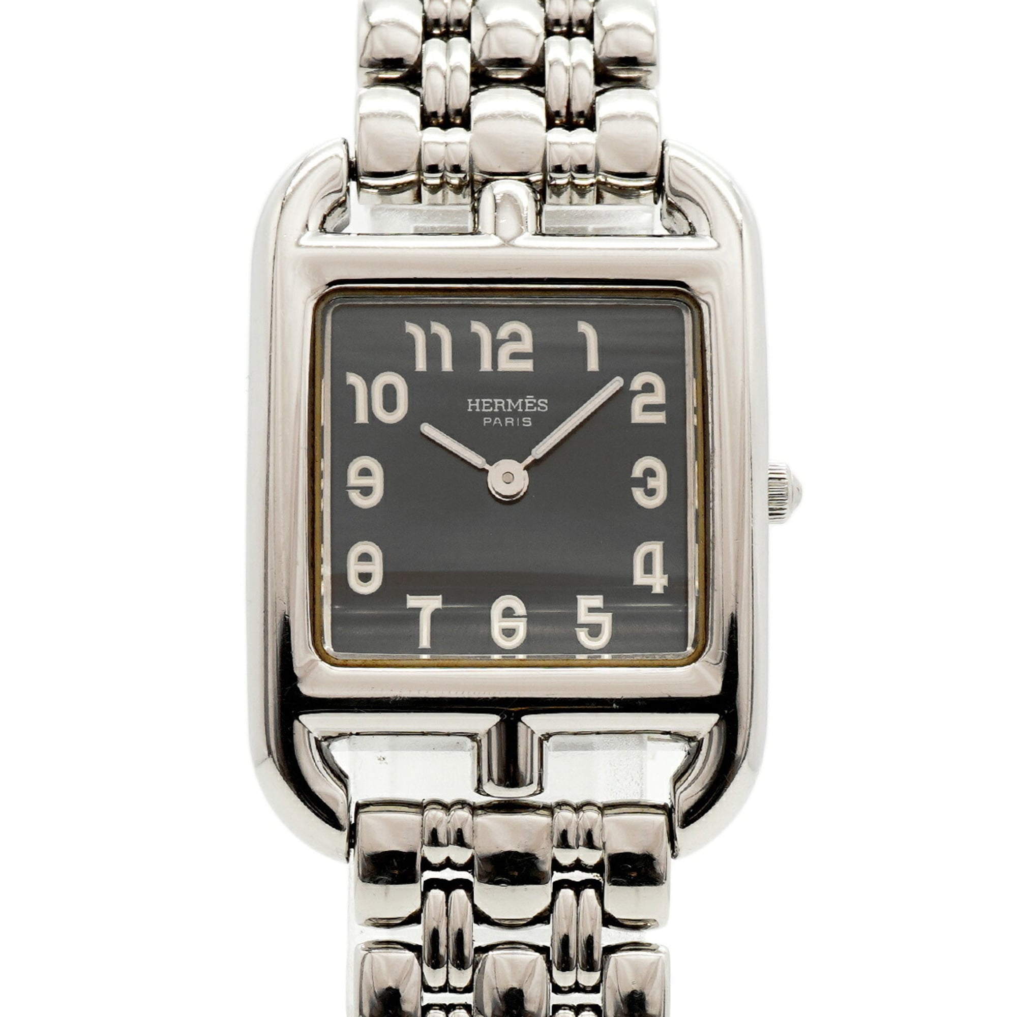 Hermes Cape Cod CC1.210, graues Zifferblatt, 23 mm Uhr