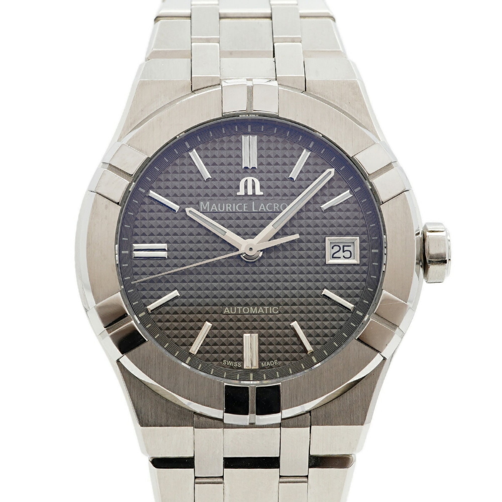 Maurice Lacroix Aikon AI6007-SS002-230-1 Gray Dial 38mm Watch