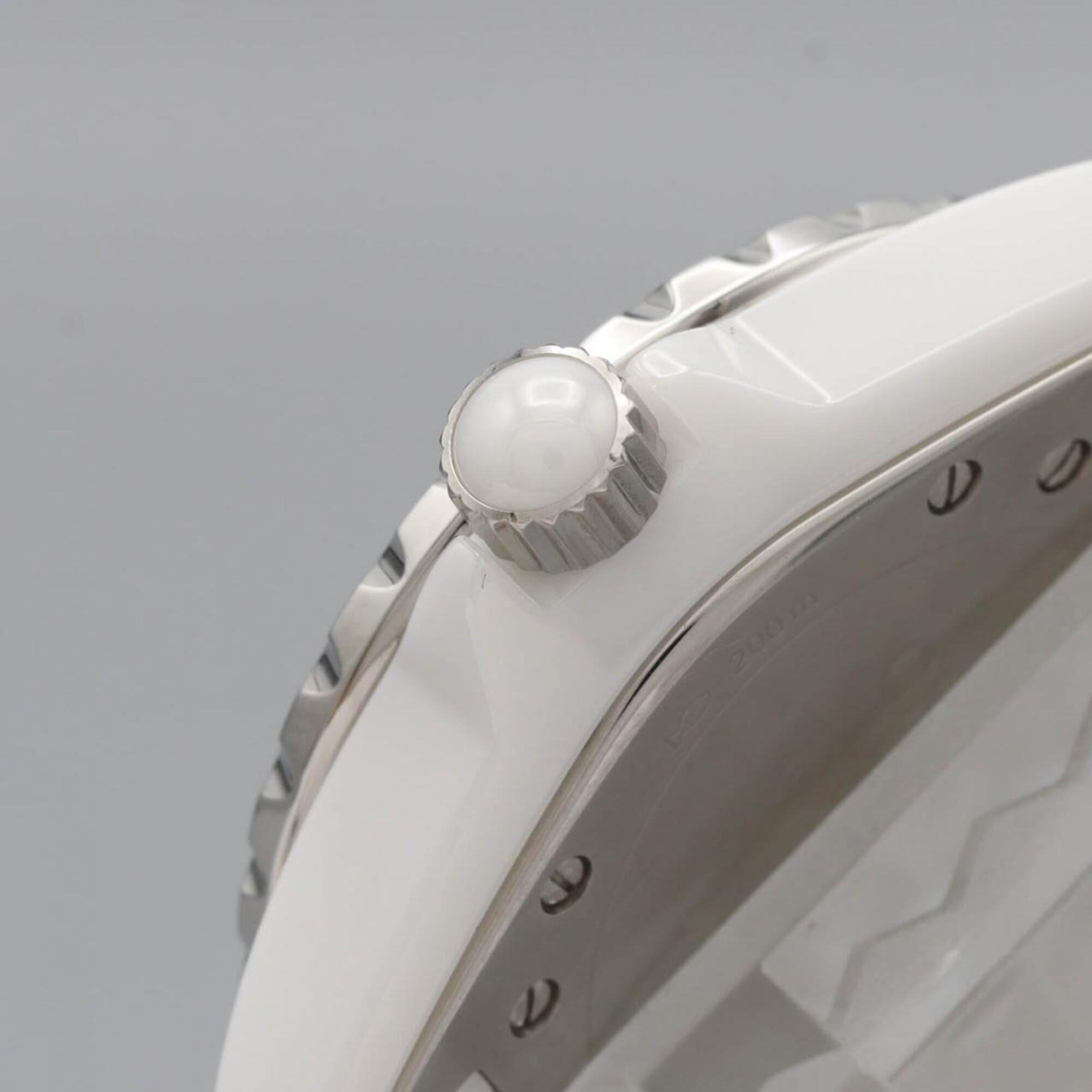 Chanel J12 Blue Light 33mm Ceramic H3826 White Dial 33mm Watch