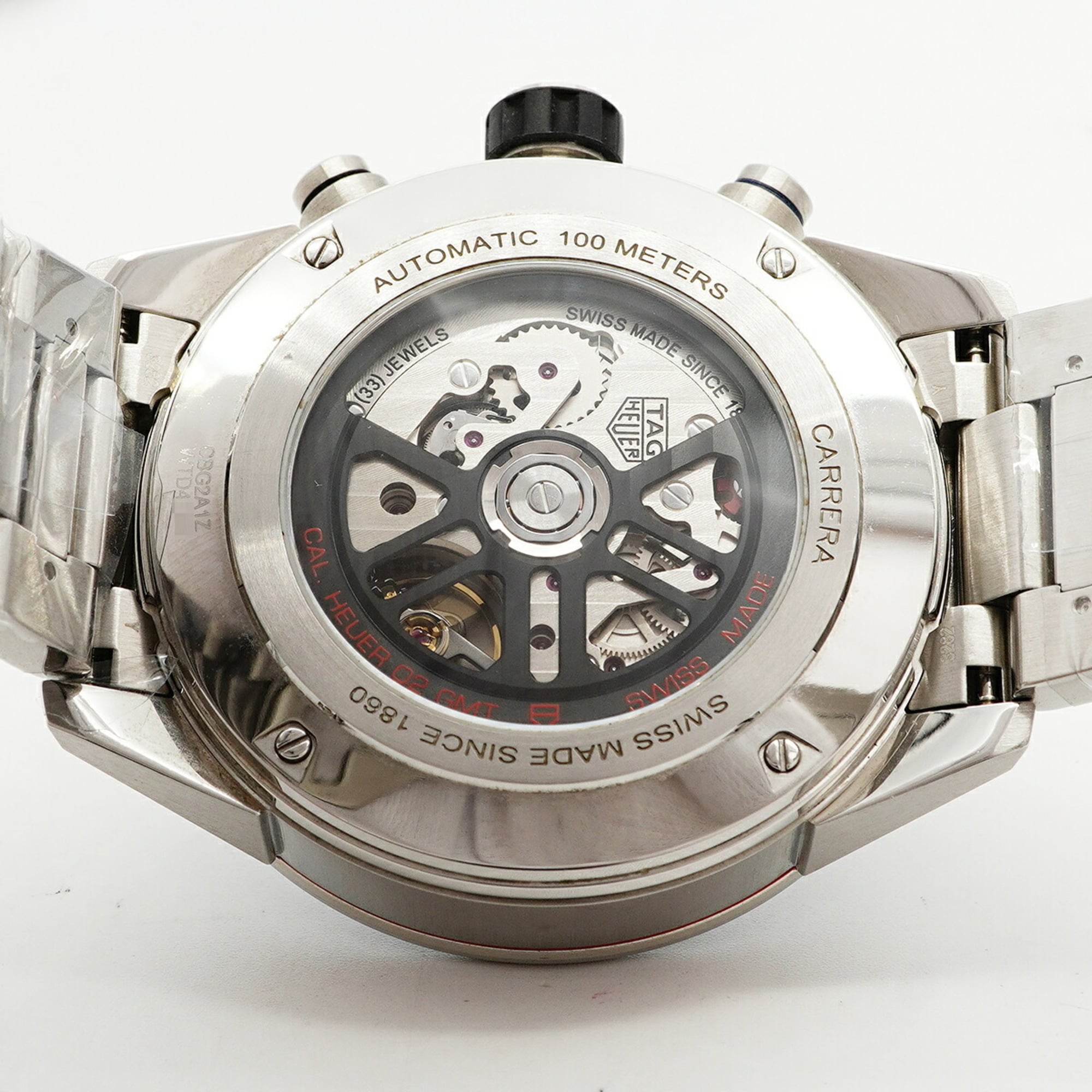 TAG Heuer Carrera Calibre 02 GMT CBG2A1Z Skeleton Dial