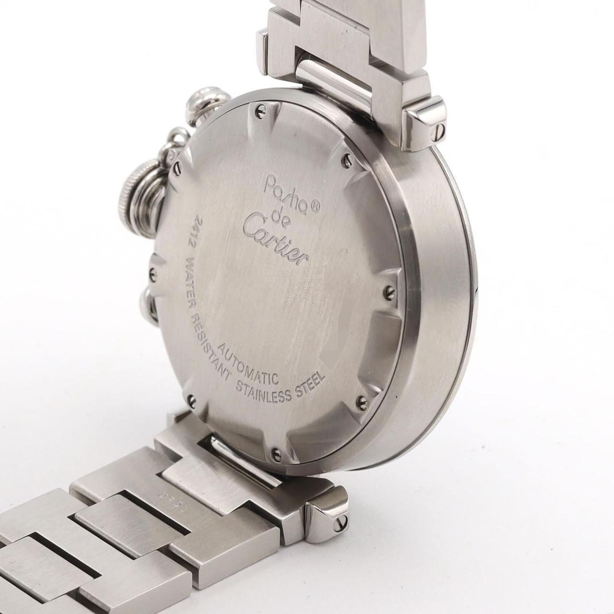 Cartier Pasha W31039M7 White Dial Stainless steel 36mm Watch