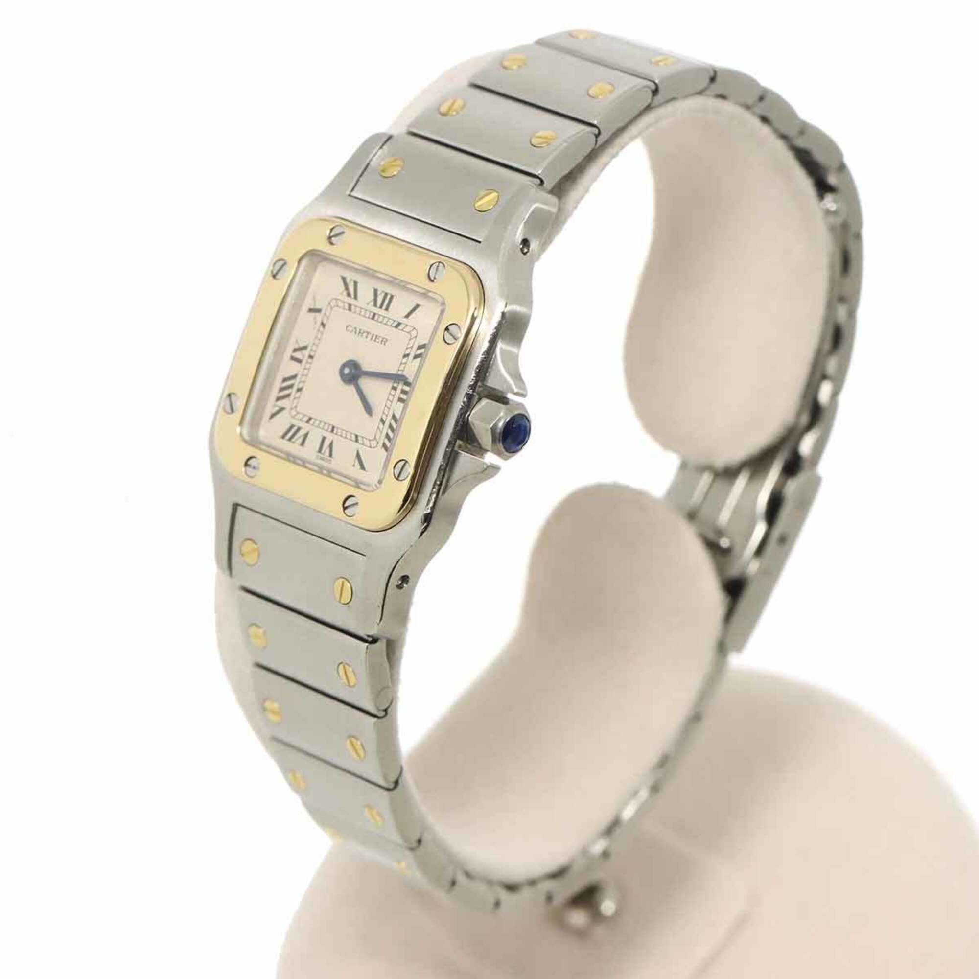 Cartier Santos W20012C4 Ivory Dial 23mm Watch
