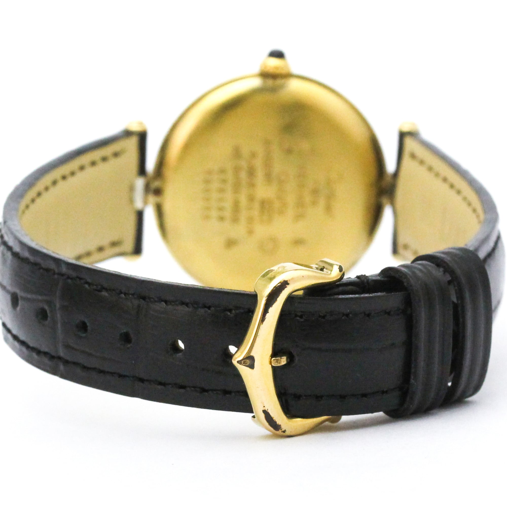 Cartier Must 590000 Gold Dial 30mm Watch