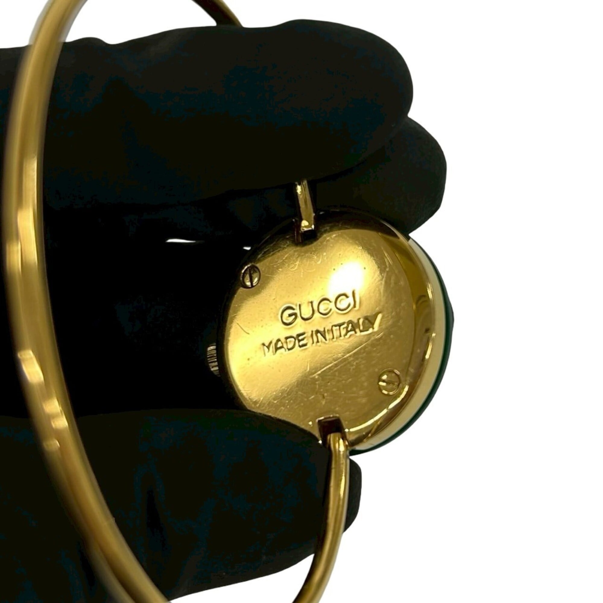 GUCCI Vintage Changeable Bezel Sherry Line GP Quartz Wrist Gold 32094