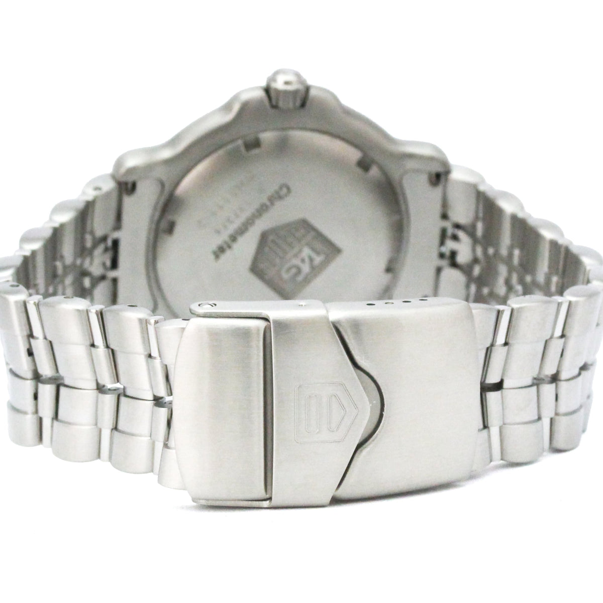 TAG Heuer Serie 6000 WH5111 Silber Zifferblatt 39mm Uhr