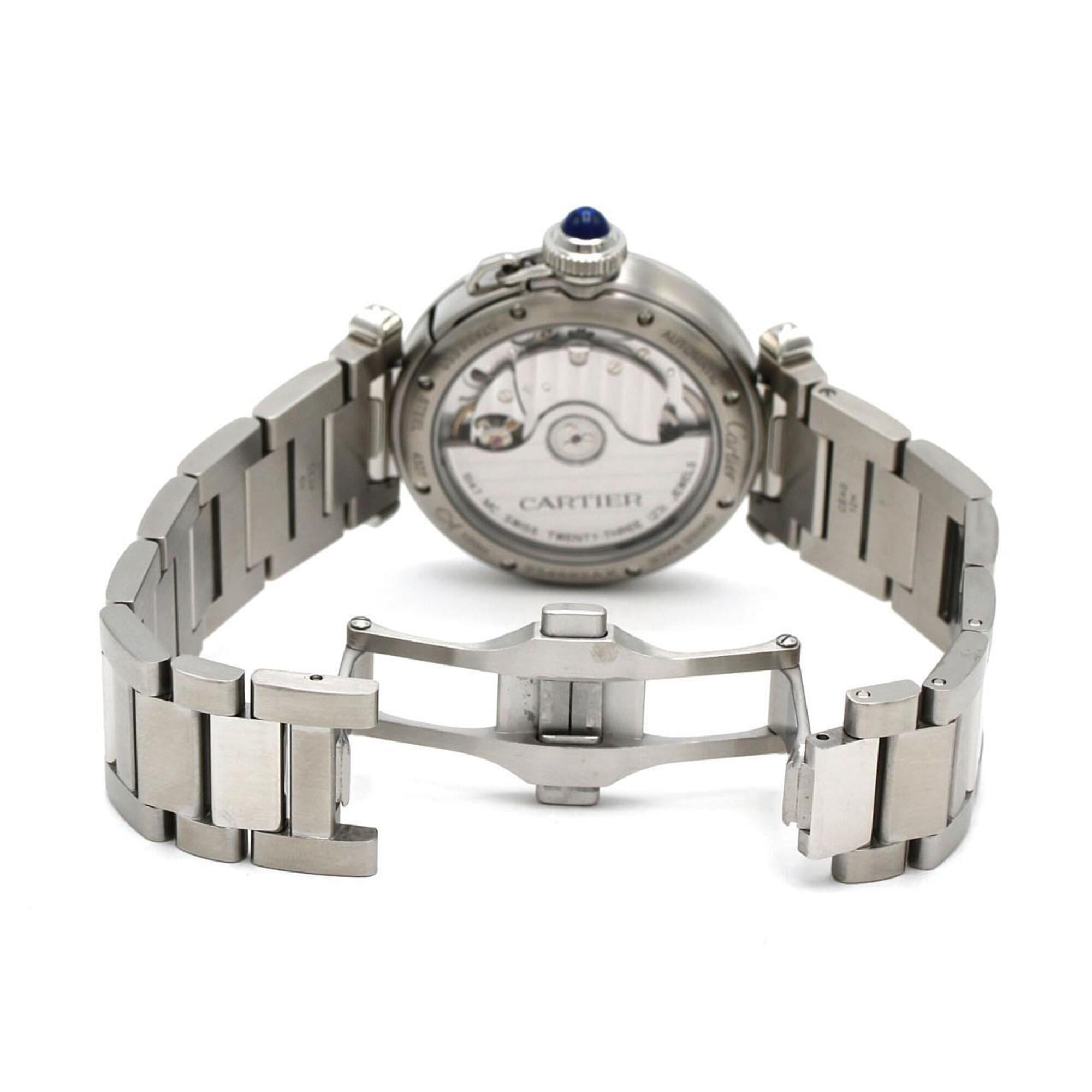 Cartier Pasha de WSPA0013 Silver Dial 35mm Watch