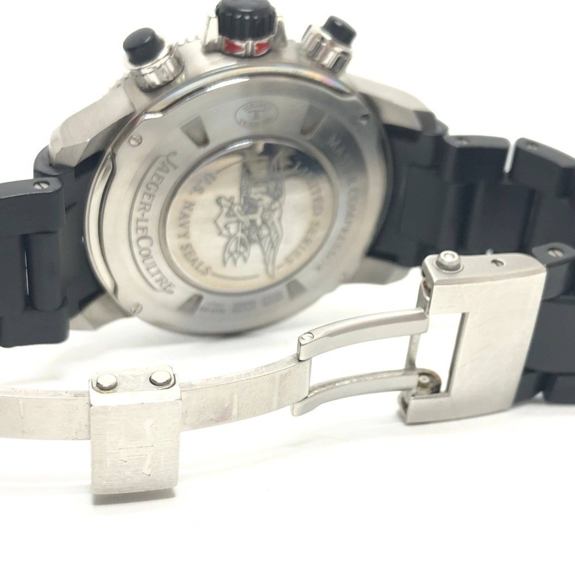 Jaeger LeCoultre Master Compressor Q178T470 Black Dial 42mm Watch