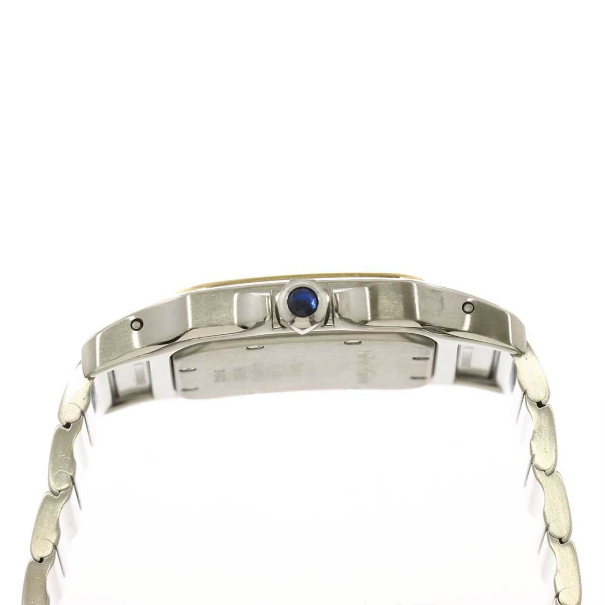 Montre Cartier Santos Galbee LM W20011C4 Ivoire avec cadran de 29 mm