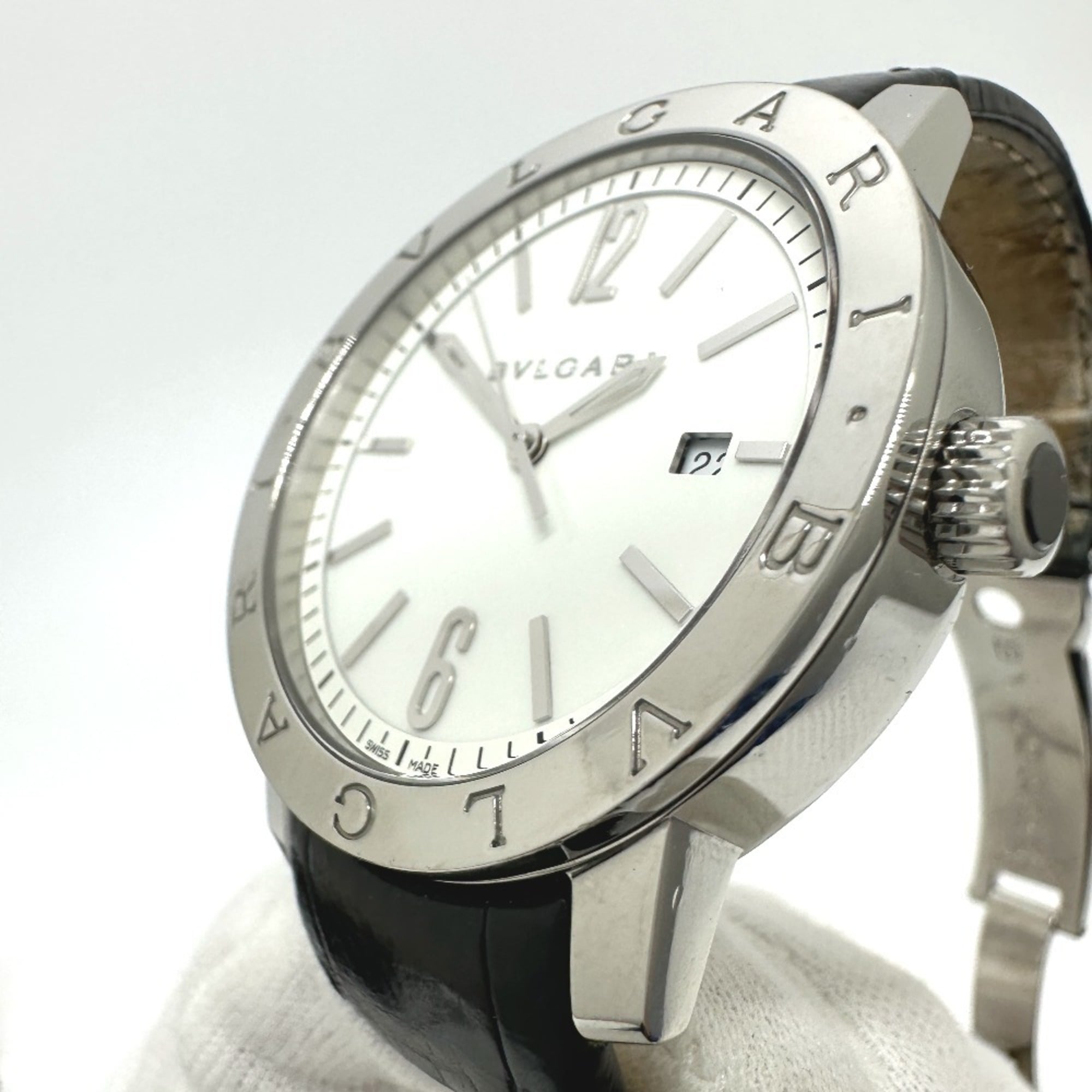 Bulgari Bvlgari Bvlgari GZl1b01c White Dial 41mm Watch