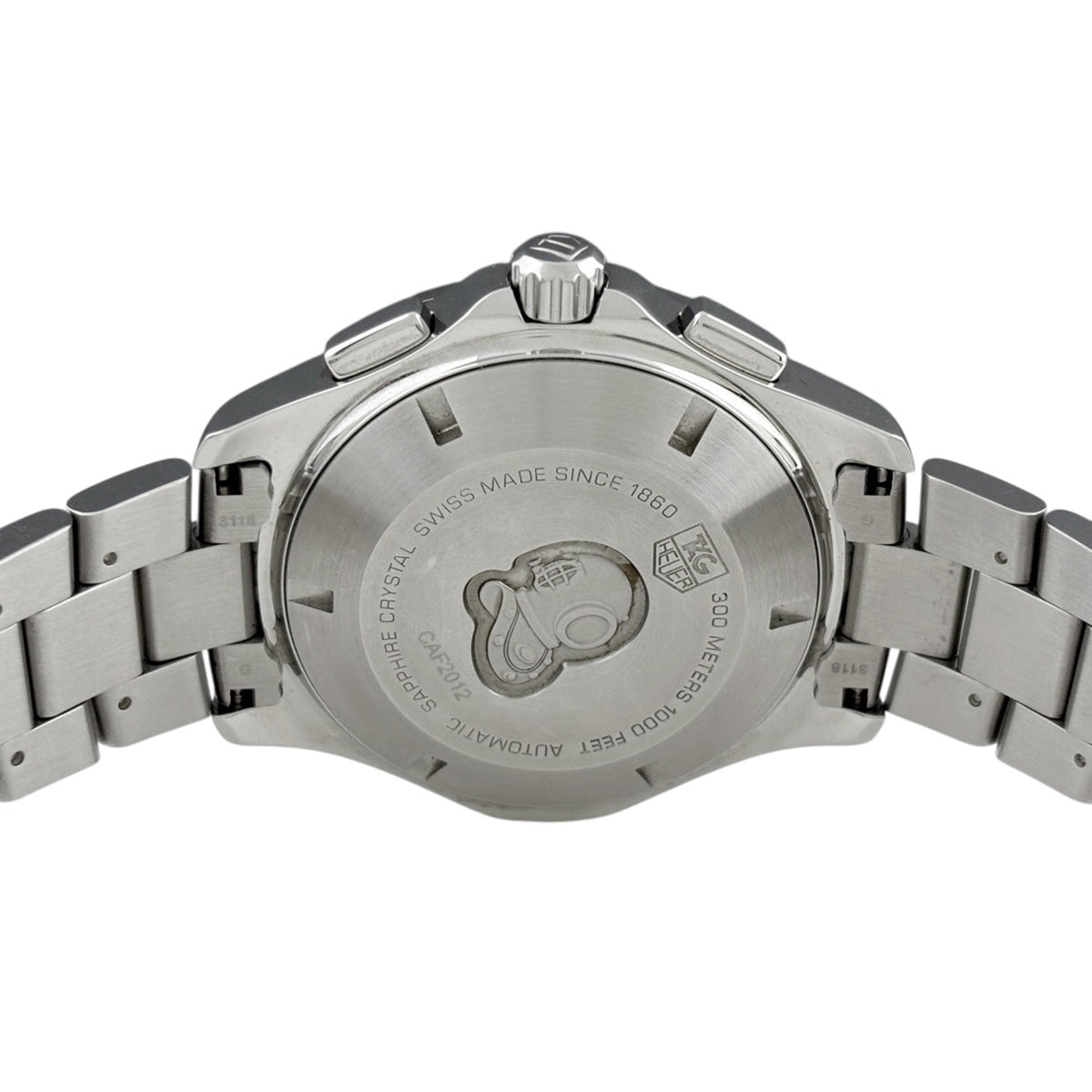 Montre TAG Heuer Aquaracer CAF2012, cadran bleu, 44 mm