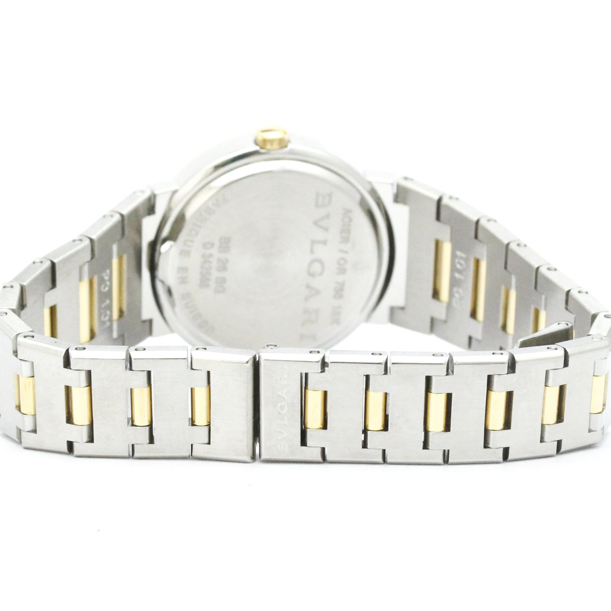Bvlgari Bvlgari Bvlgari BB26SG Black Dial 26mm Watch