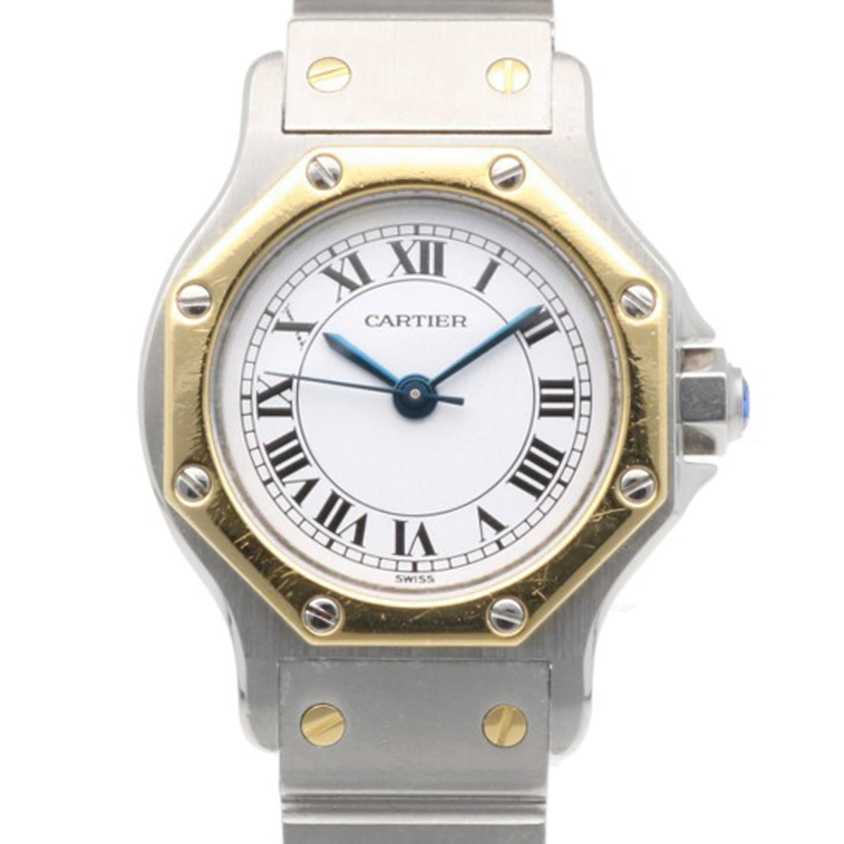 Cartier Santos Octagon 0907 Dial 24mm Watch