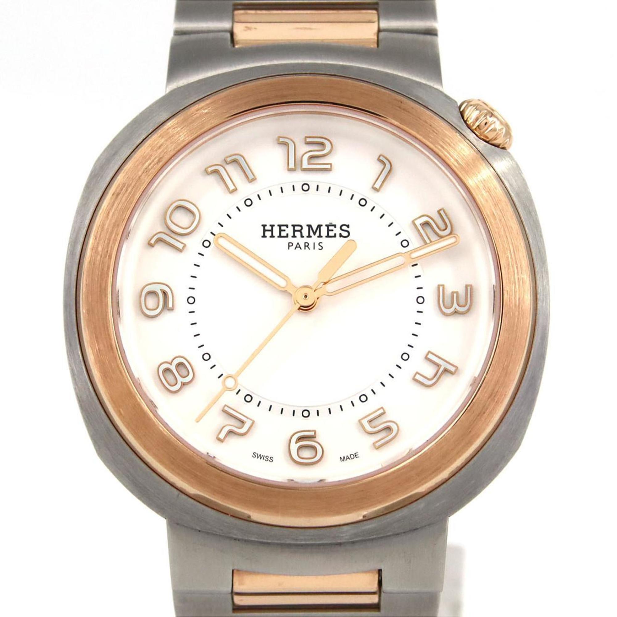 Hermès Cut PG Combination SD1.520 SSxPG Automatic Watch