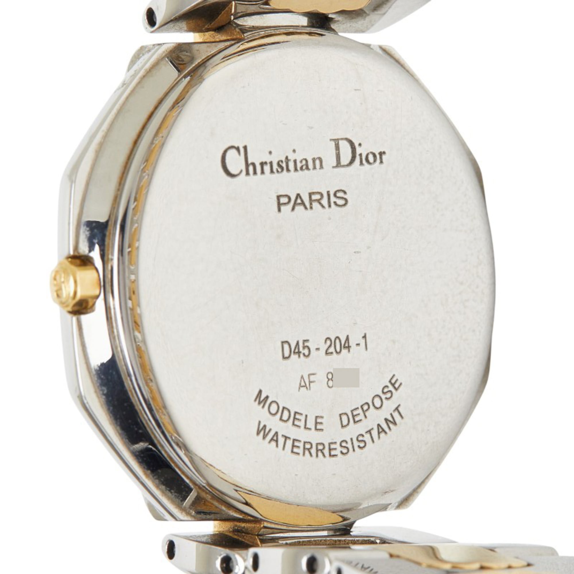 Christian Dior Dior Octagon D45-204-1 Dial 32mm Watch