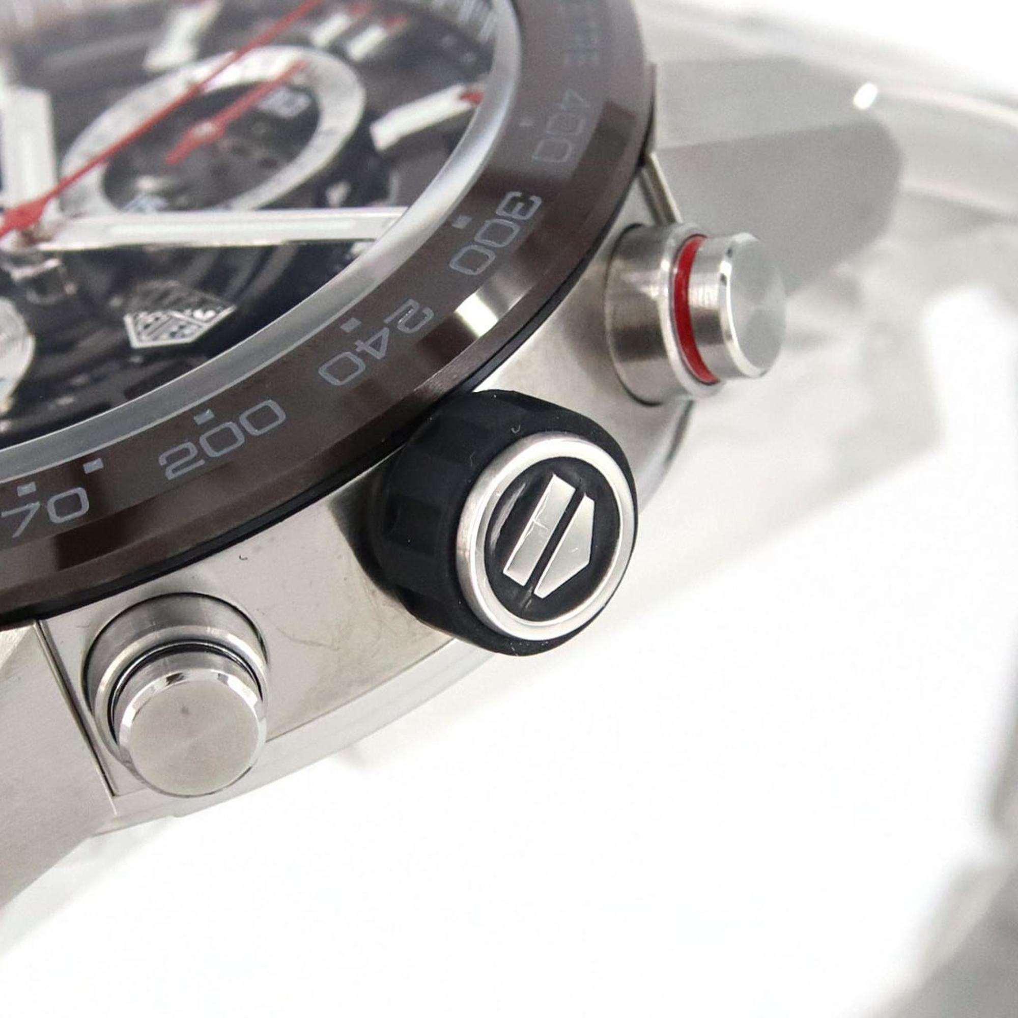 TAG Heuer Carrera Calibre 01 Chronograaf CAR201U.BA0766 roestvrijstalen polshorloge met automatisch uurwerk
