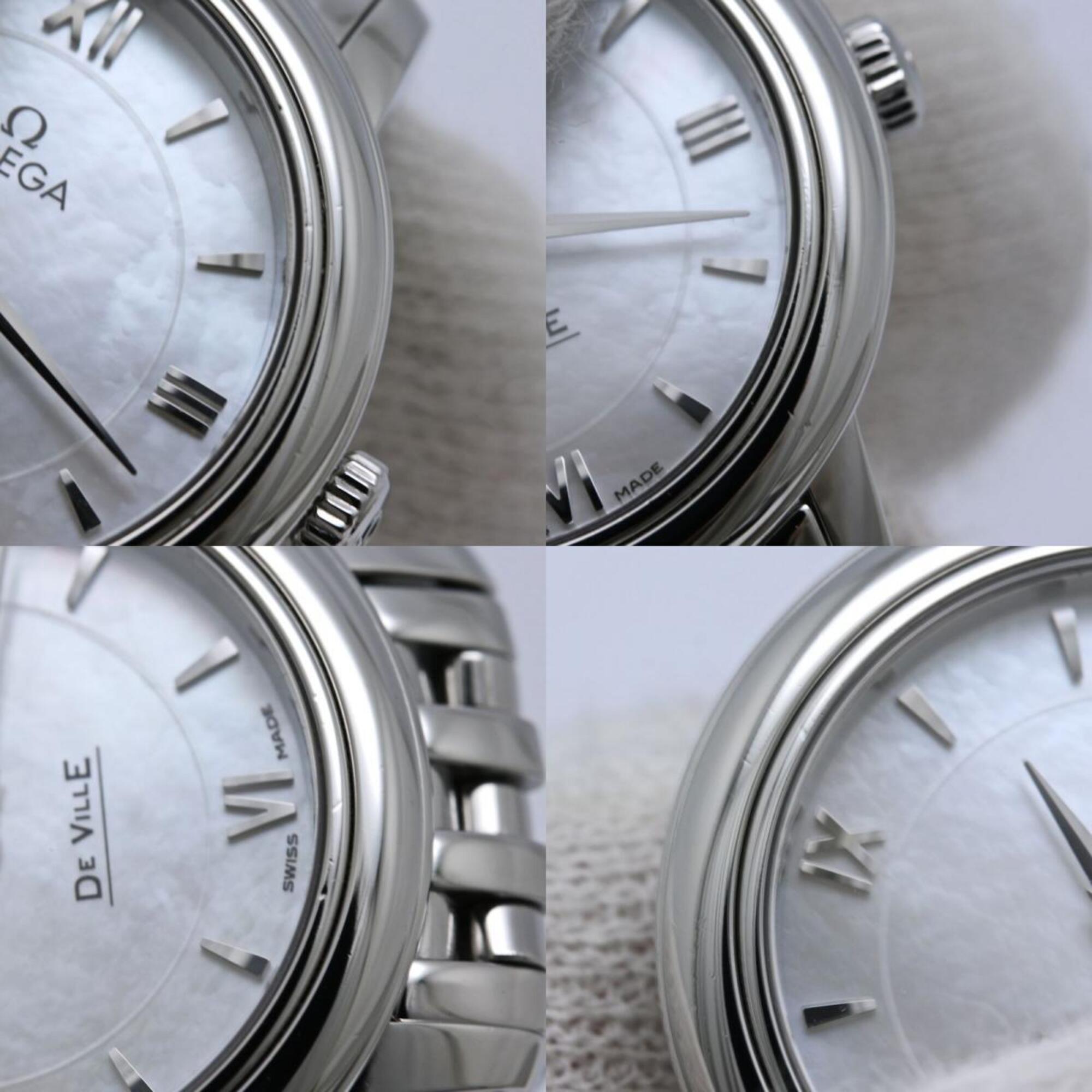 Omega De Ville 424.10.24.60.05.001 White Dial 24mm Watch