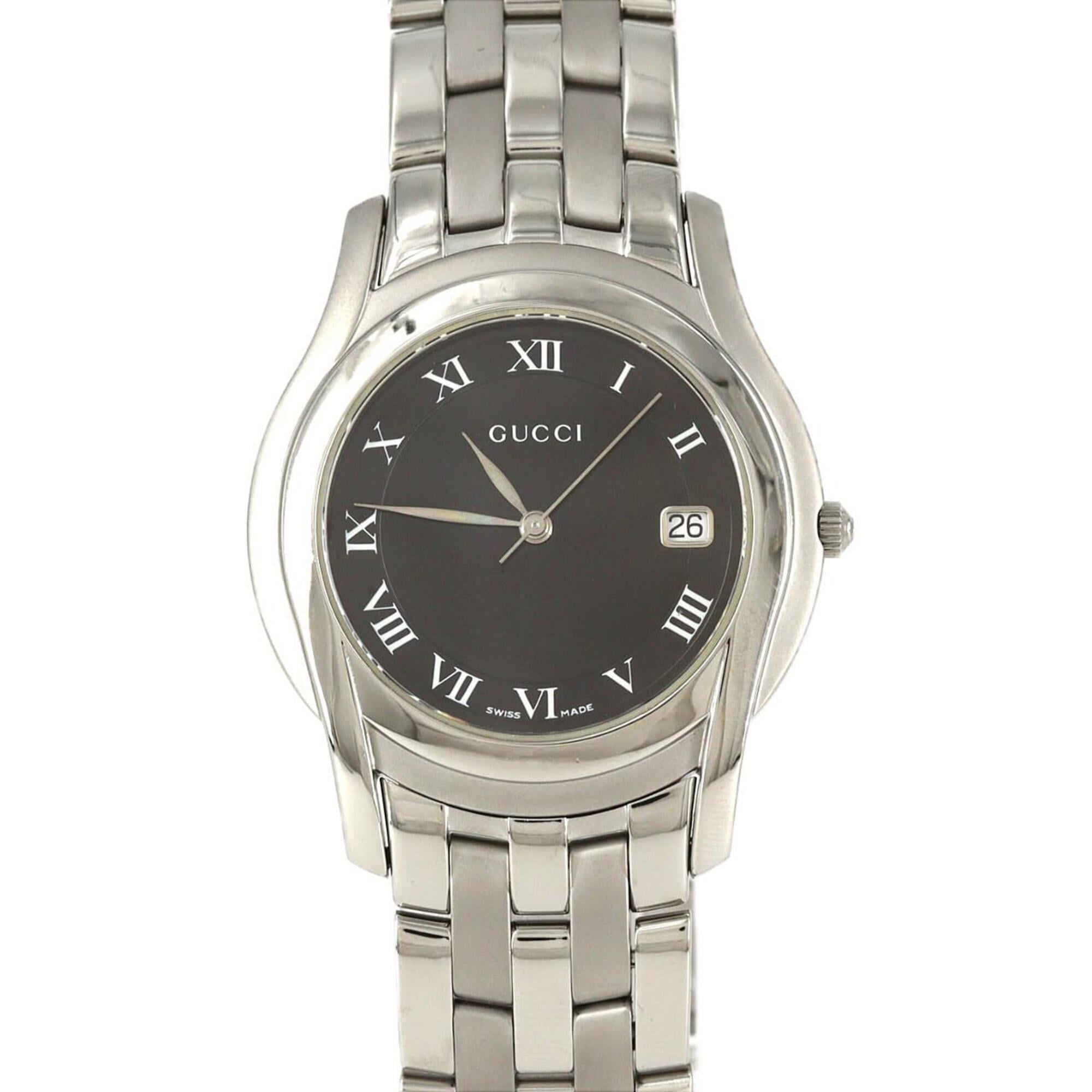 Gucci G-Class 5500L Stainless Steel Quartz Watch
