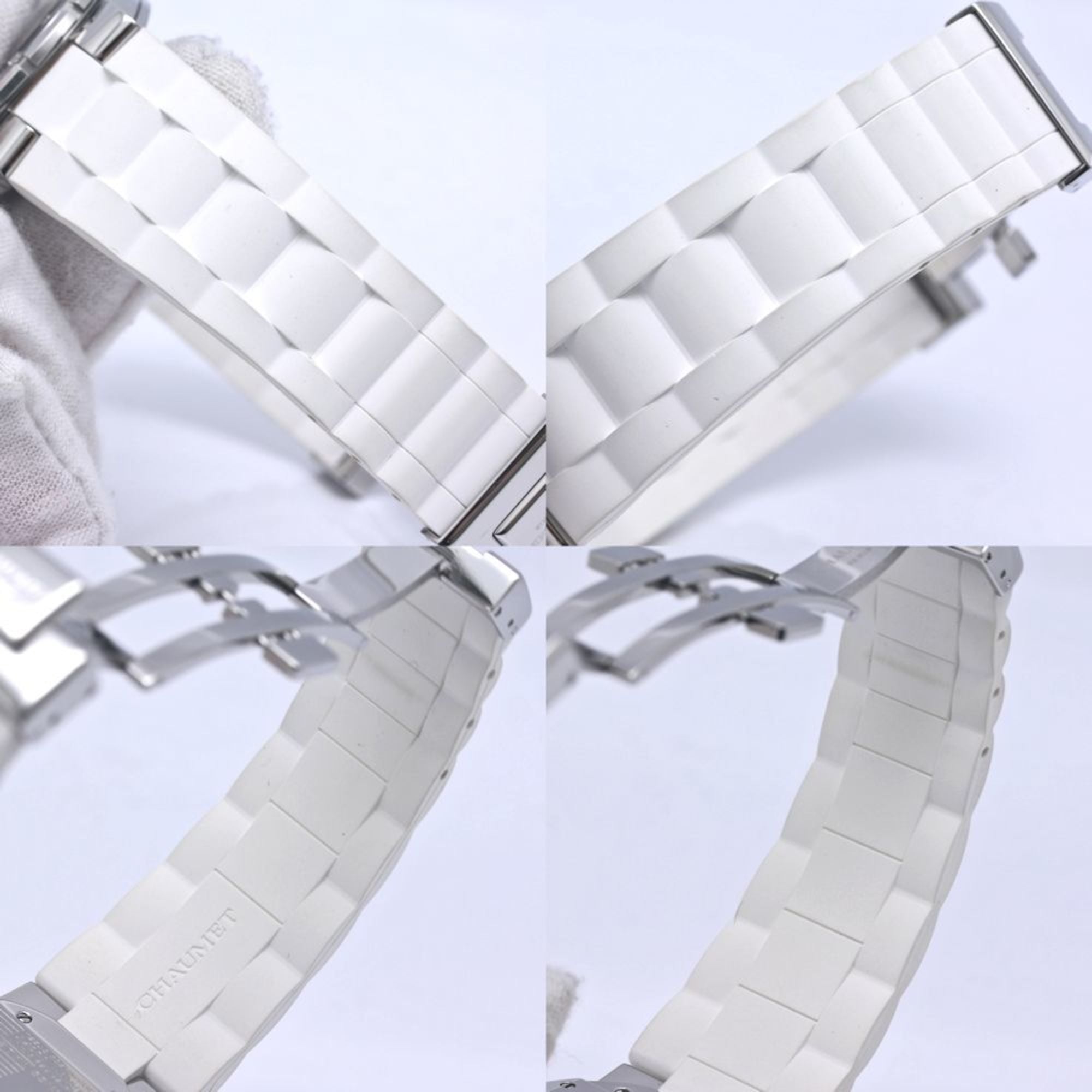 Montre pour garçon Chaumet Class One MM W17224-33E avec lunette et index sertis de diamants, acier inoxydable et caoutchouc, 40256