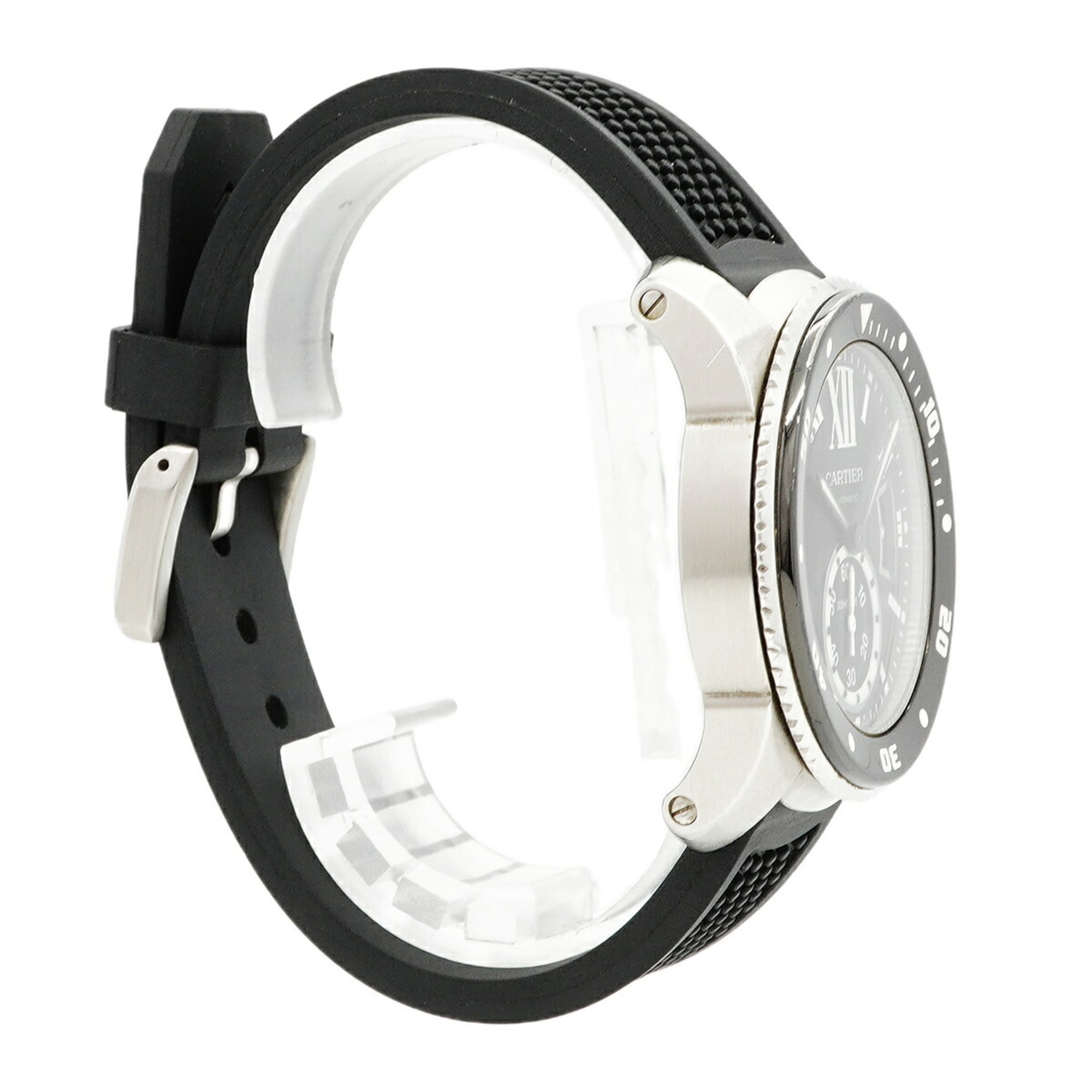 Cartier Calibre Diver 300M W7100056 Black Dial