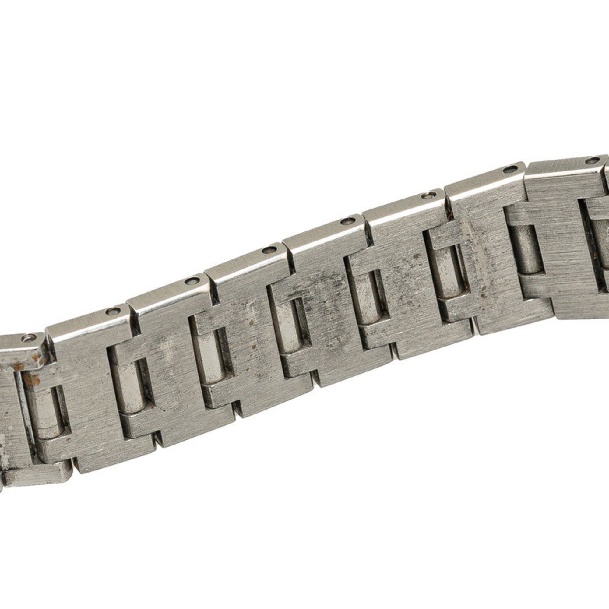 BVLGARI Uhr BB23SS Quarz Schwarz Zifferblatt, Edelstahl, Damenuhr