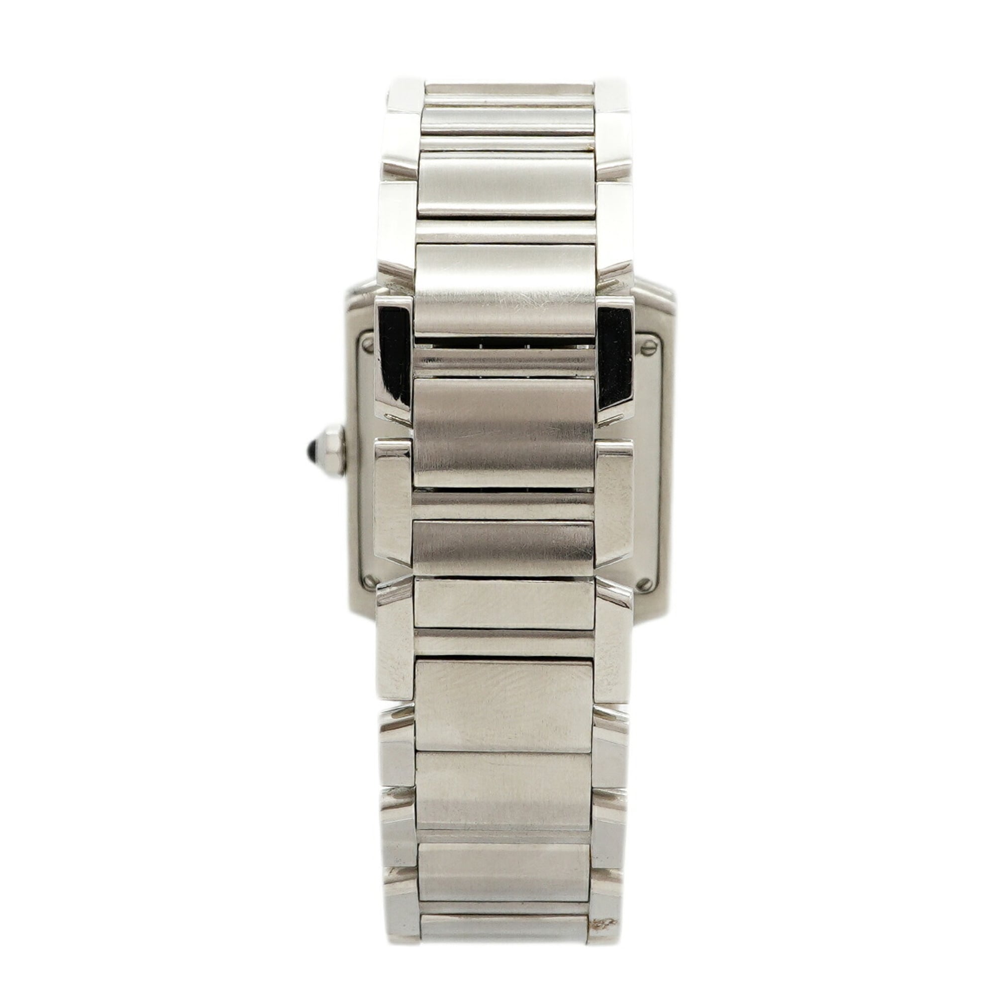 Cartier Tank W51002Q3 Silver Dial 28mm Watch