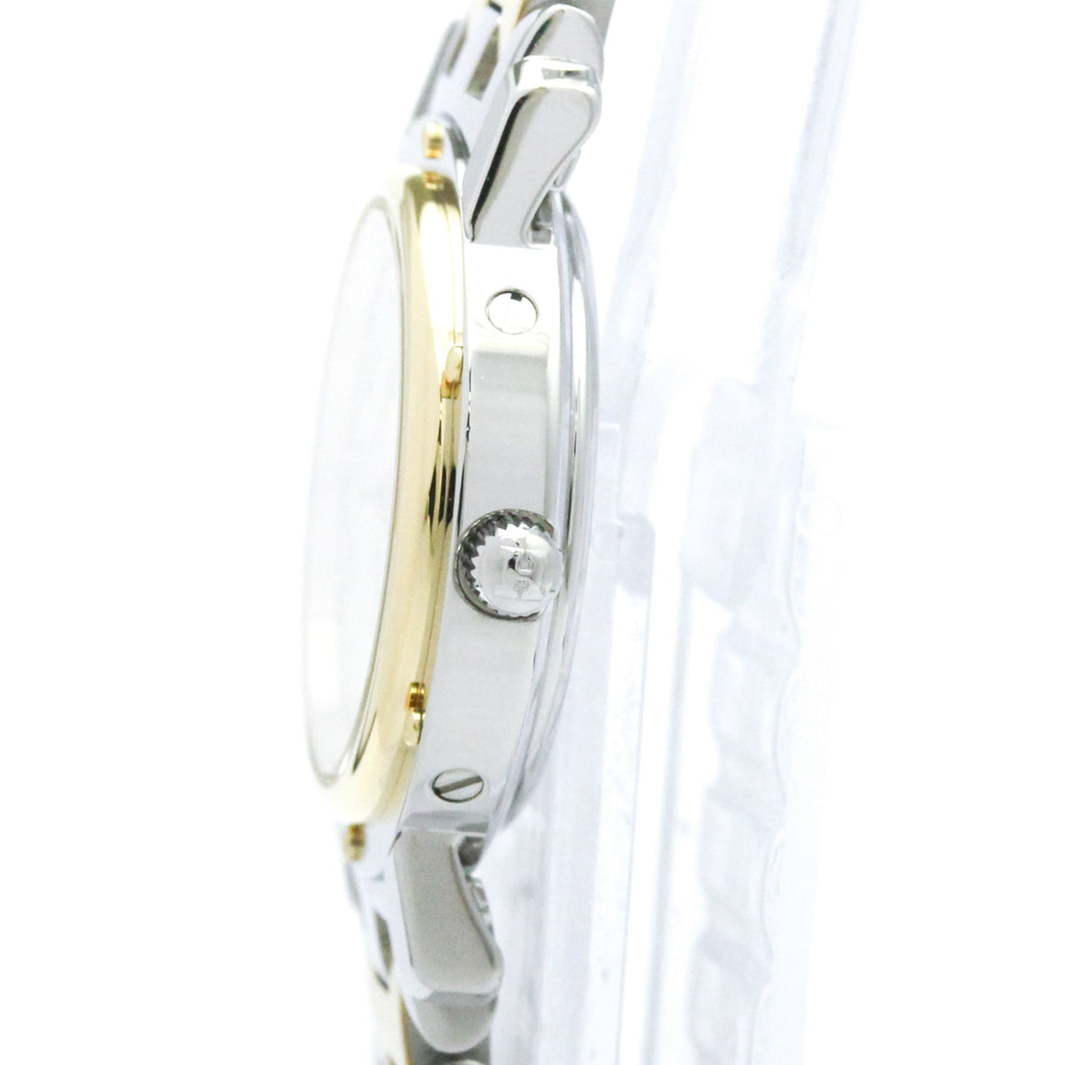 Hermes Clipper CL4.220 horloge met ivoorkleurige wijzerplaat, 24 mm