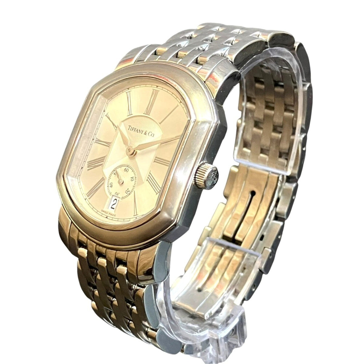 Tiffany Mark Coupé Silber Zifferblatt 32 mm Uhr