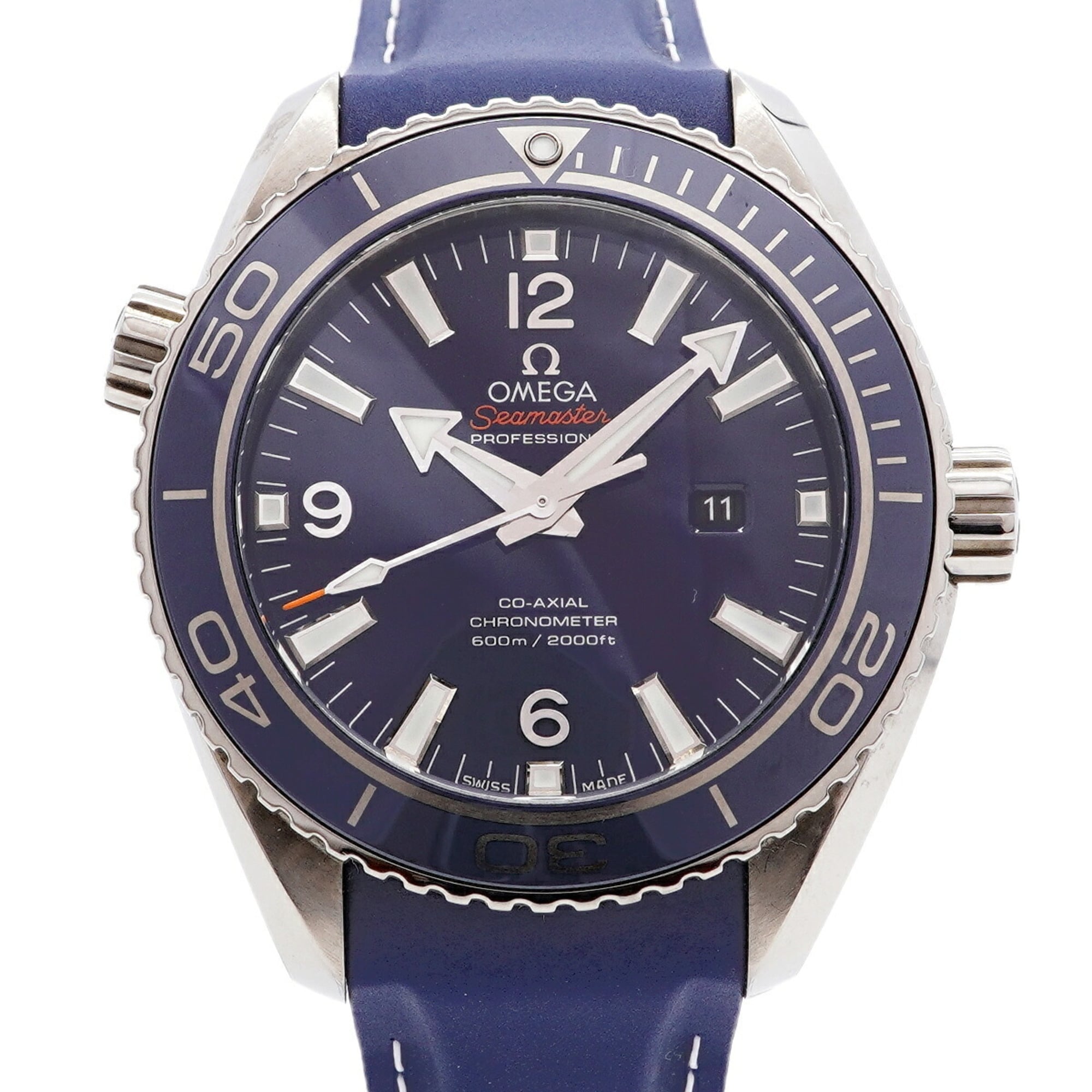 Omega Seamaster Planet Ocean 232.92.38.20.03.001 Blue Dial 37mm Watch