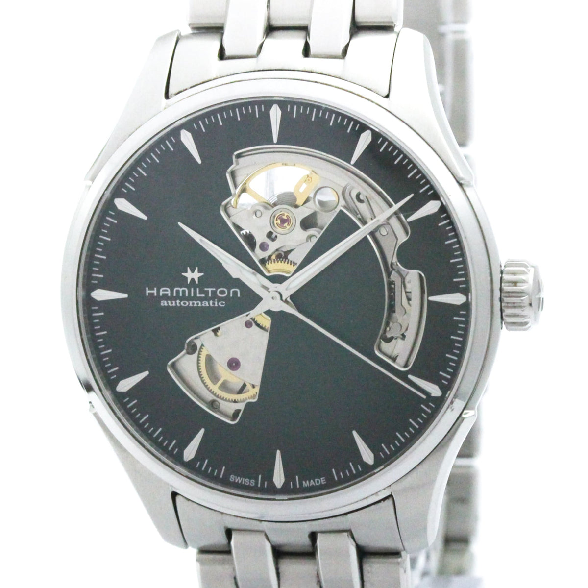 Hamilton Jazzmaster H32675160 Green Dial 40mm Watch