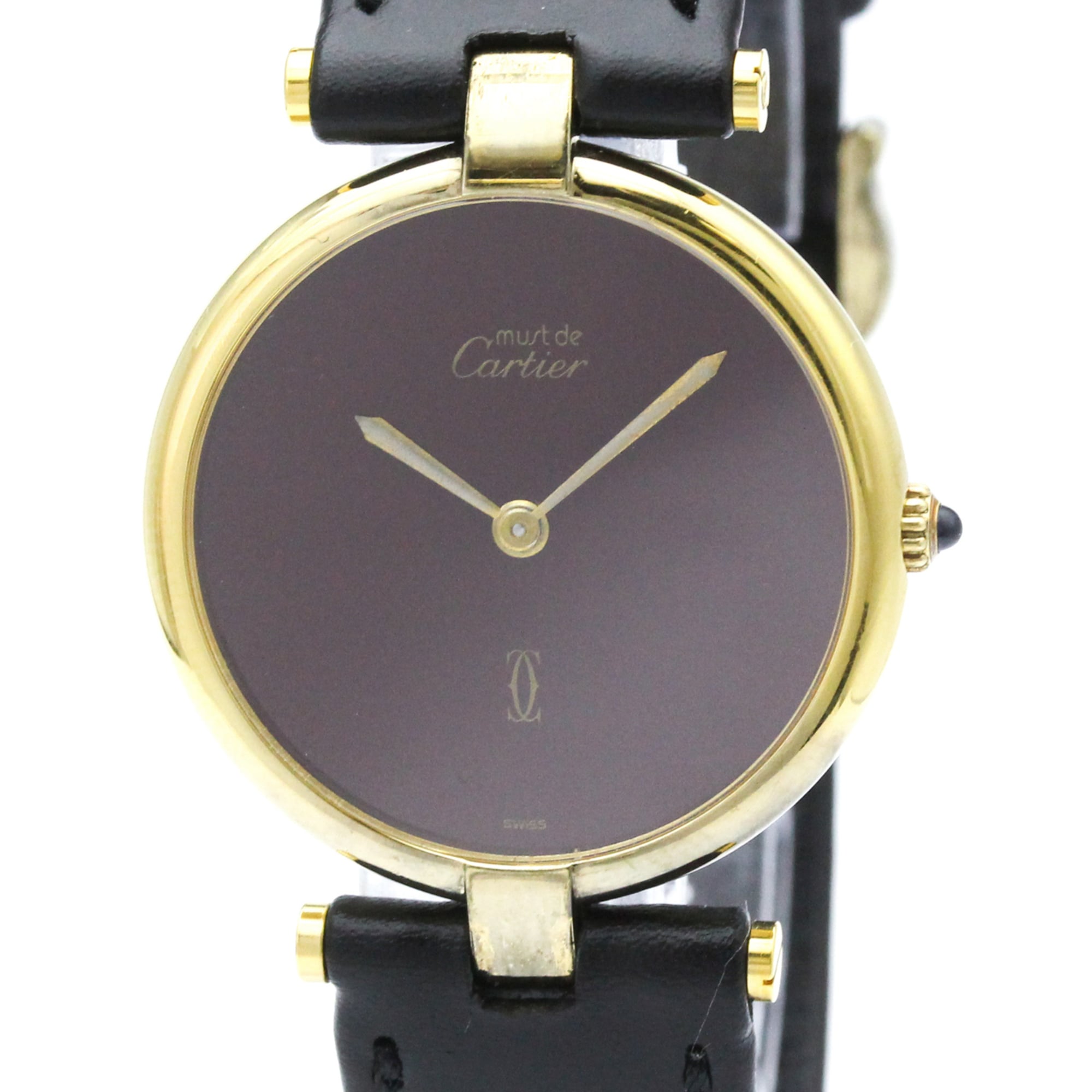 Cartier Must BF594192 Bordeaux Dial 30mm Watch