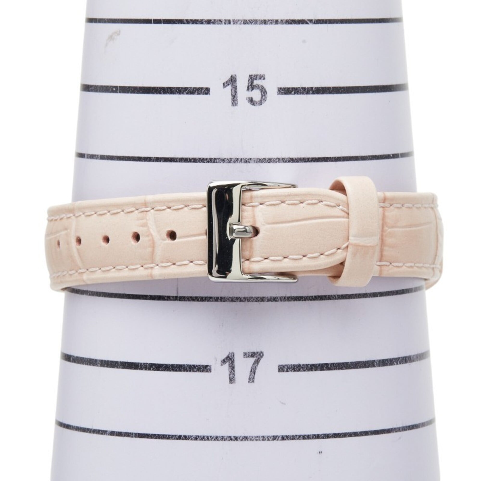 Montre Tiffany & Co. Atlas Z1300.11.11A31A41A Quartz cadran Rose acier inoxydable, cuir et céramique, pour femme