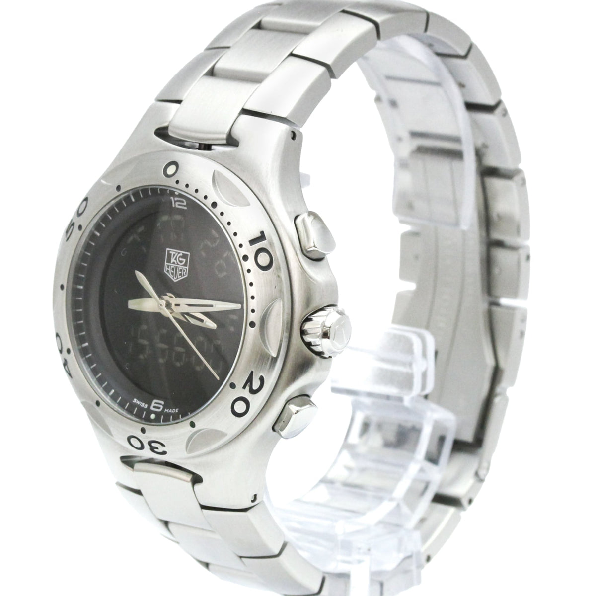 TAG Heuer Kirium CL111A horloge met zwarte wijzerplaat 39mm