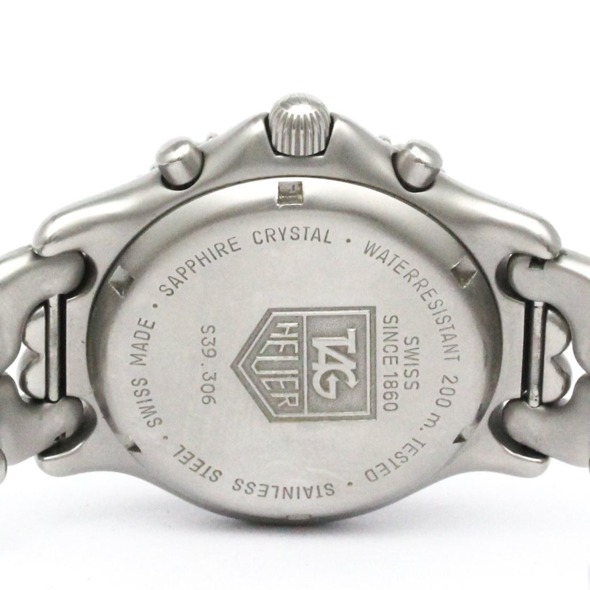 TAG HEUER Sel Chronograph 200M Herrenuhr aus Edelstahl Quarz S39.306