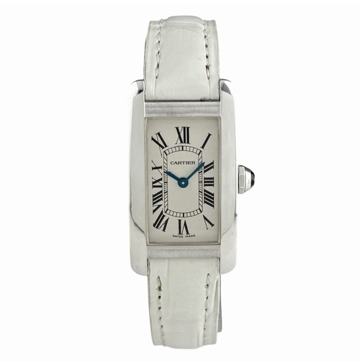 Cartier Tank American W2601956 Ivory Dial 19mm Watch